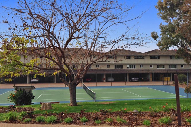 Blue Lagoon Tennis Courts in Laguna Beach, California