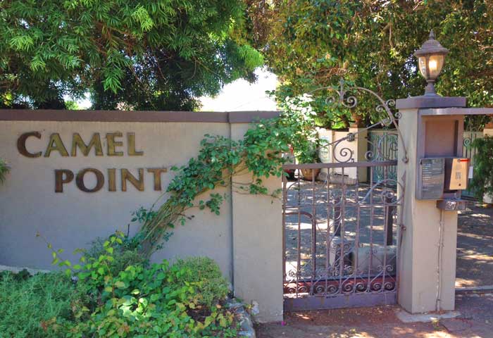 Camel Point Gated Entrance In Laguna Beach, CA