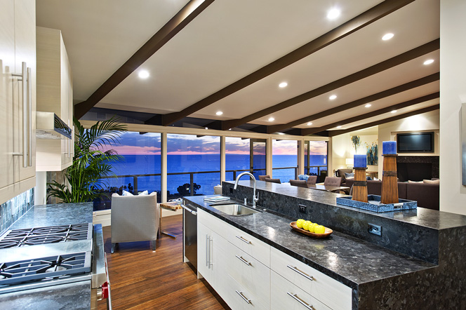 Emerald Terrace Contemporary Ocean View Home