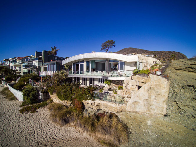 Rock House Laguna Beach Exterior Day Shot